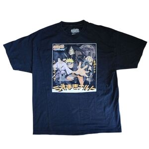 NARUTO SHIPPUDEN T Shirt Ripple Junction Shonen Jump Anime, XL